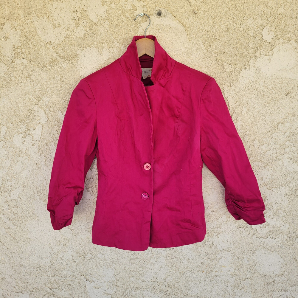 Cherish Women Pink Jacket with Lining Size S